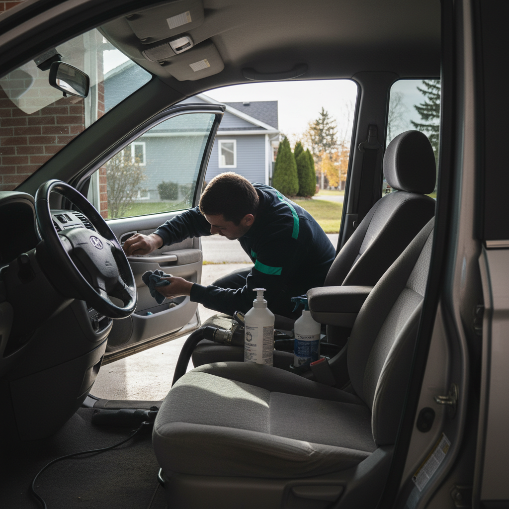 Interior Detailing in Wasaga Beach