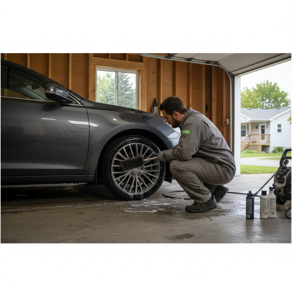 auto detailing work